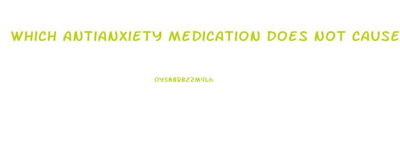 Which Antianxiety Medication Does Not Cause Impotence