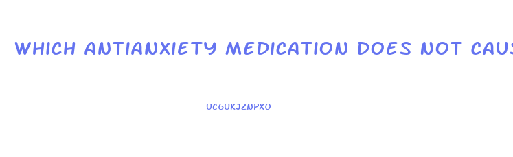 Which Antianxiety Medication Does Not Cause Impotence