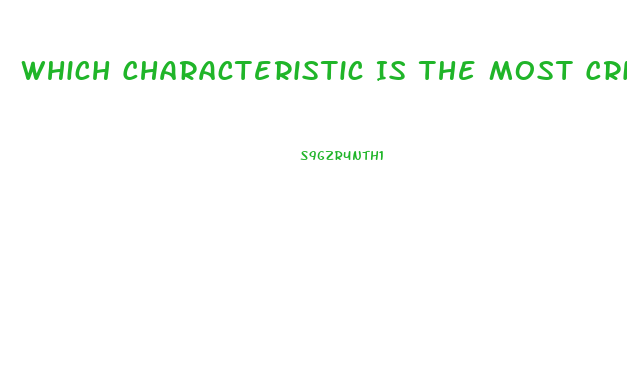 Which Characteristic Is The Most Critical Index Of Nervous System Dysfunction