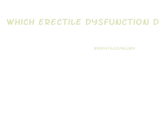 Which Erectile Dysfunction Drug Is Cheapest