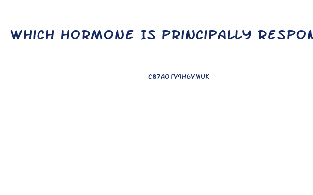 Which Hormone Is Principally Responsible For The Sex Drive In Women