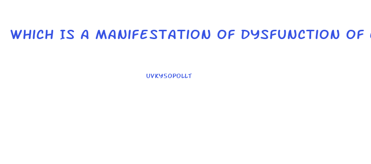 Which Is A Manifestation Of Dysfunction Of Cranial Nerve Iii