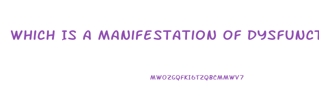 Which Is A Manifestation Of Dysfunction Of Cranial Nerve Iii