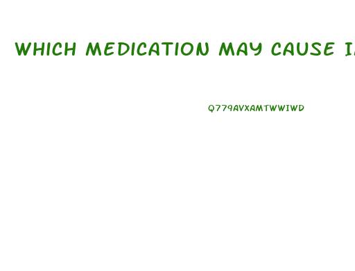 Which Medication May Cause Impotence In Older Adults