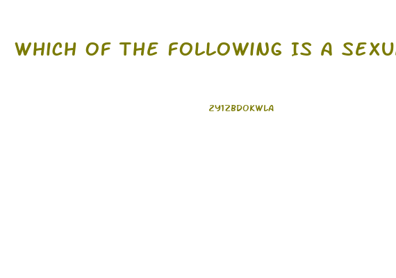 Which Of The Following Is A Sexual Dysfunction