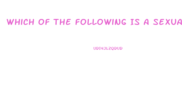 Which Of The Following Is A Sexual Dysfunction