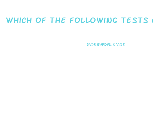Which Of The Following Tests Checks For Sacroiliac Joint Dysfunction