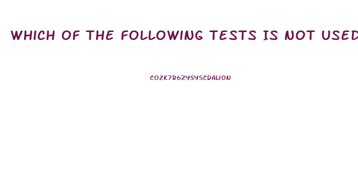 Which Of The Following Tests Is Not Used To Assess Sacroiliac Joint Dysfunction