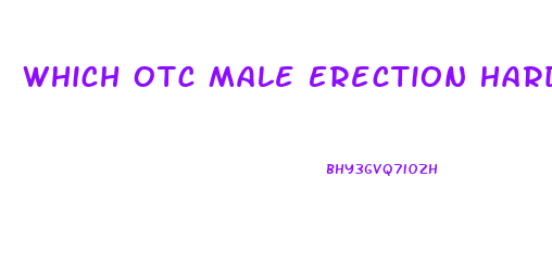 Which Otc Male Erection Hard On T Pills Work