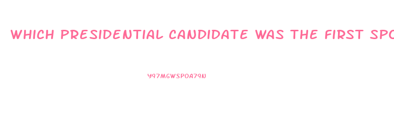 Which Presidential Candidate Was The First Spokesman For Viagra