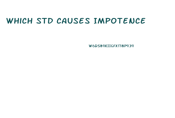 Which Std Causes Impotence