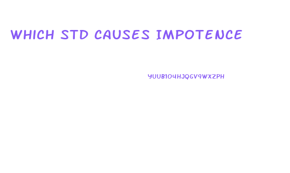 Which Std Causes Impotence