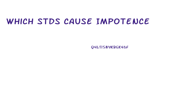 Which Stds Cause Impotence