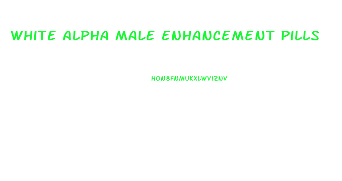 White Alpha Male Enhancement Pills