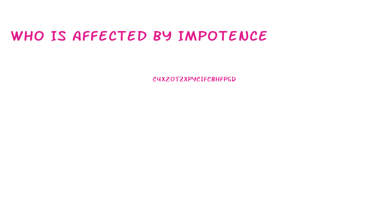 Who Is Affected By Impotence