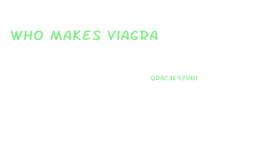 Who Makes Viagra