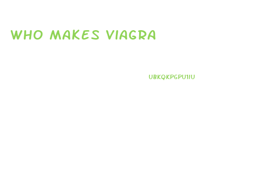 Who Makes Viagra