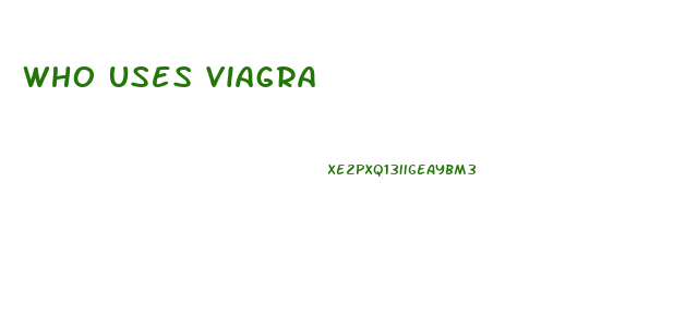 Who Uses Viagra