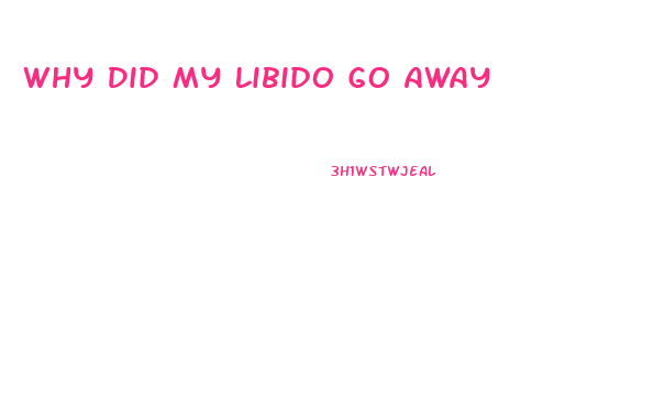 Why Did My Libido Go Away