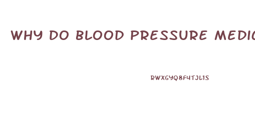 Why Do Blood Pressure Medications Cause Impotence