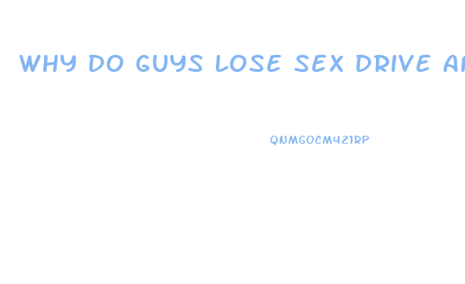 Why Do Guys Lose Sex Drive After Ejaculation