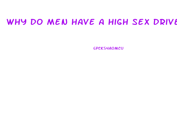 Why Do Men Have A High Sex Drive