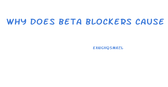 Why Does Beta Blockers Cause Impotence