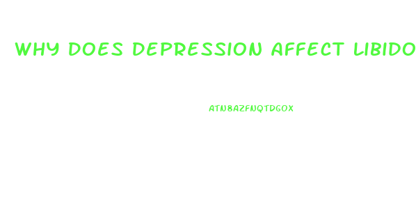 Why Does Depression Affect Libido