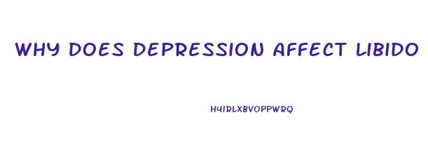 Why Does Depression Affect Libido