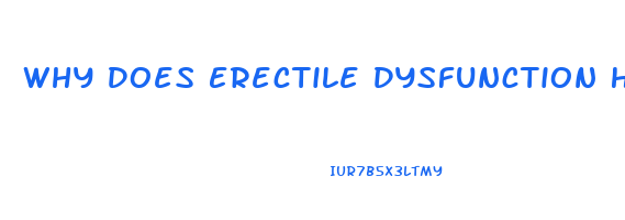 Why Does Erectile Dysfunction Happen