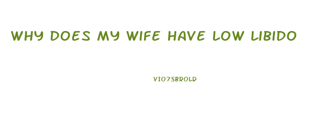 Why Does My Wife Have Low Libido