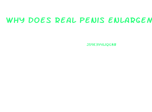 Why Does Real Penis Enlargement Doesn T Exist Quora