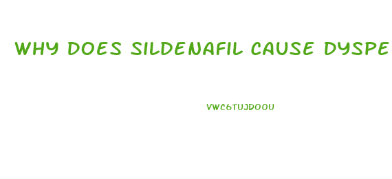 Why Does Sildenafil Cause Dyspepsia