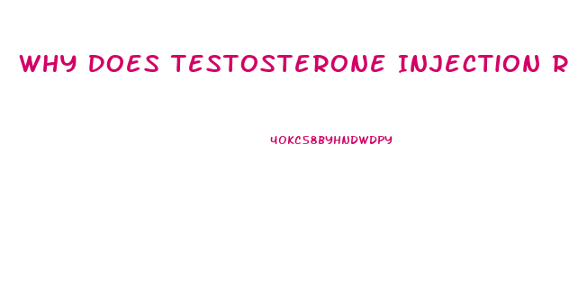 Why Does Testosterone Injection Reduced Sex Drive