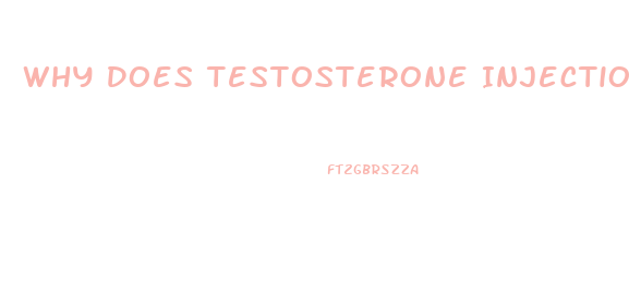 Why Does Testosterone Injection Reduced Sex Drive