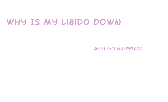 Why Is My Libido Down