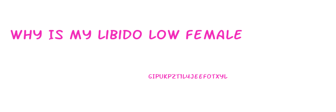 Why Is My Libido Low Female