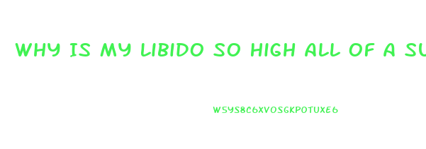 Why Is My Libido So High All Of A Sudden