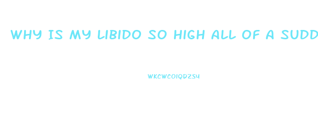 Why Is My Libido So High All Of A Sudden