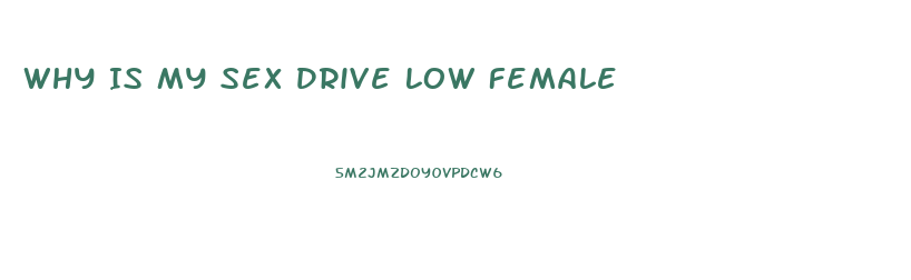 Why Is My Sex Drive Low Female