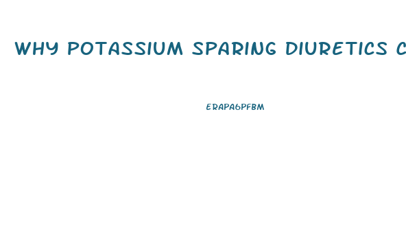 Why Potassium Sparing Diuretics Can Cause Impotence