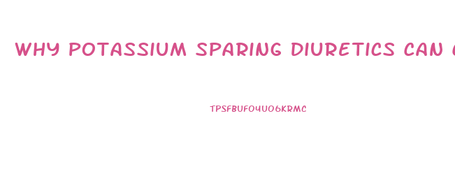 Why Potassium Sparing Diuretics Can Cause Impotence