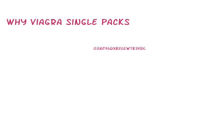 Why Viagra Single Packs