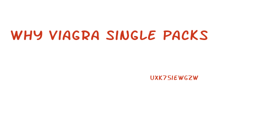 Why Viagra Single Packs