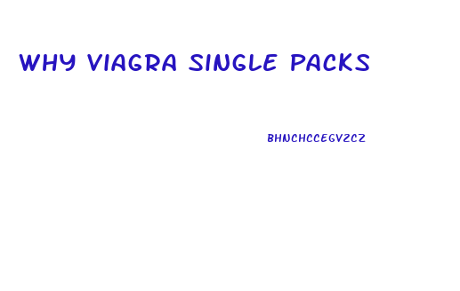 Why Viagra Single Packs