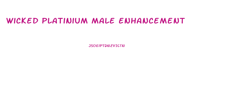 Wicked Platinium Male Enhancement