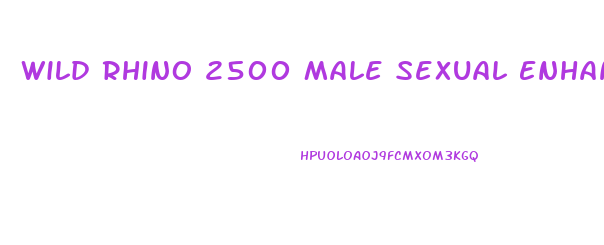 Wild Rhino 2500 Male Sexual Enhancer