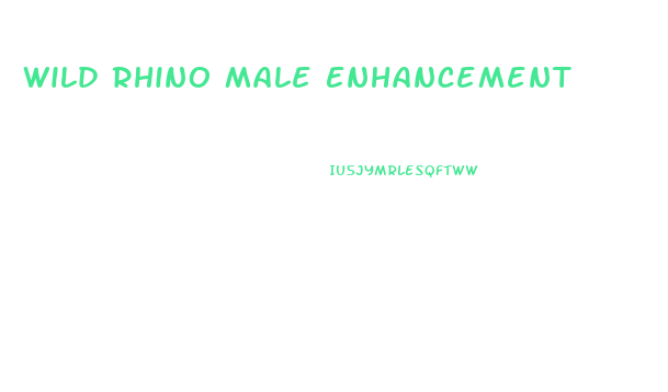 Wild Rhino Male Enhancement