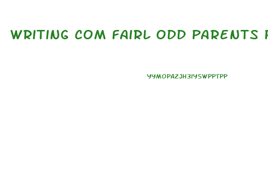 Writing Com Fairl Odd Parents Penis Growth