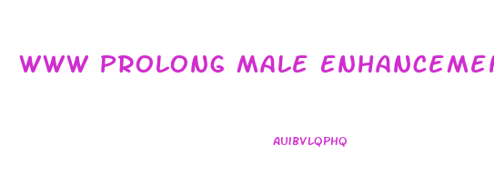 Www Prolong Male Enhancement